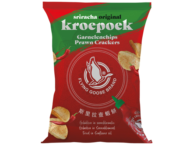 Crackers de Crevettes Sriracha