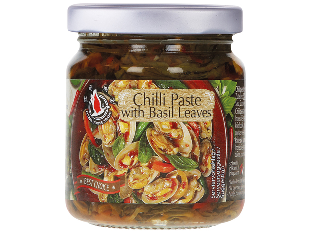 Chilli Paste with Basil Leaves