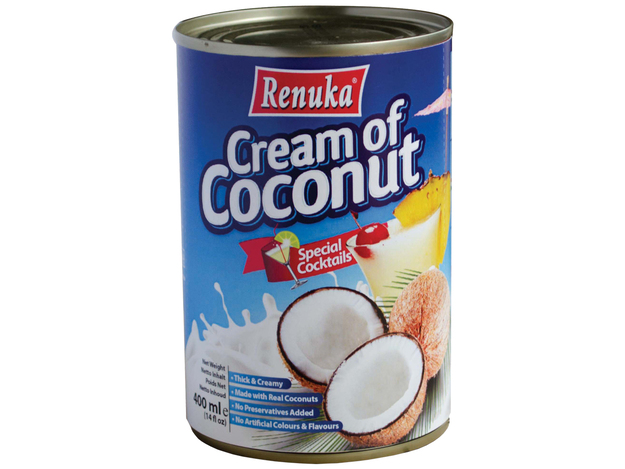 Coconut Cream for Cocktails (15-17% Fat)