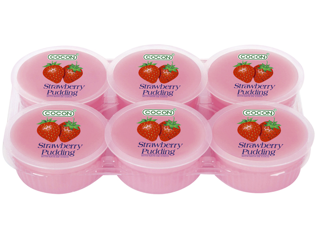 Strawberry Pudding Nata de Coco