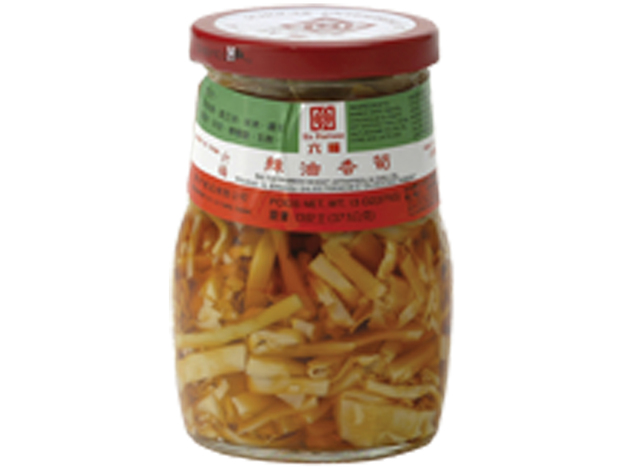 Salted Bamboo in Chilli Oil (Slices)