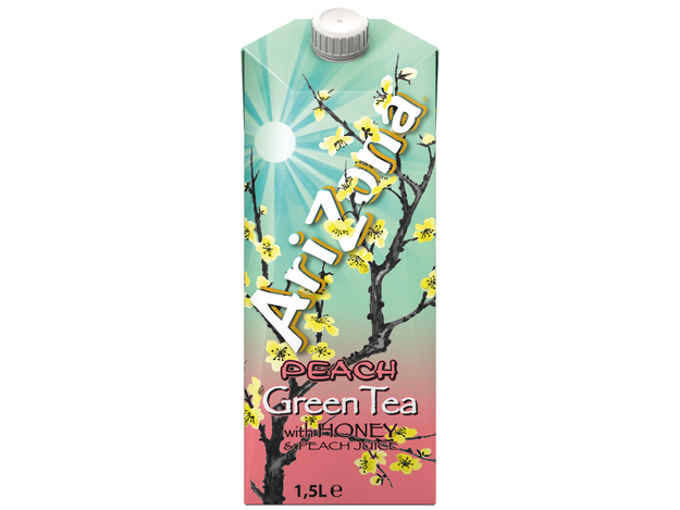 Green Tea Drink Peach