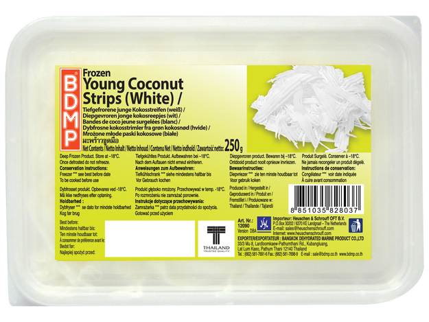 Young Coconut Strips (White)