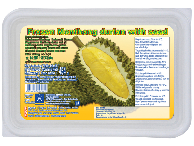 Monthong Durian Fruit with Seed