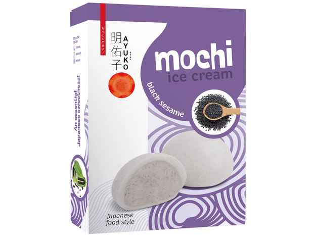 Mochi Ice Black Sesame