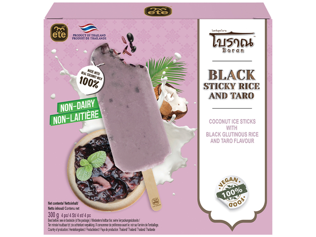 Coconut Popsicle Glutinous Rice Taro