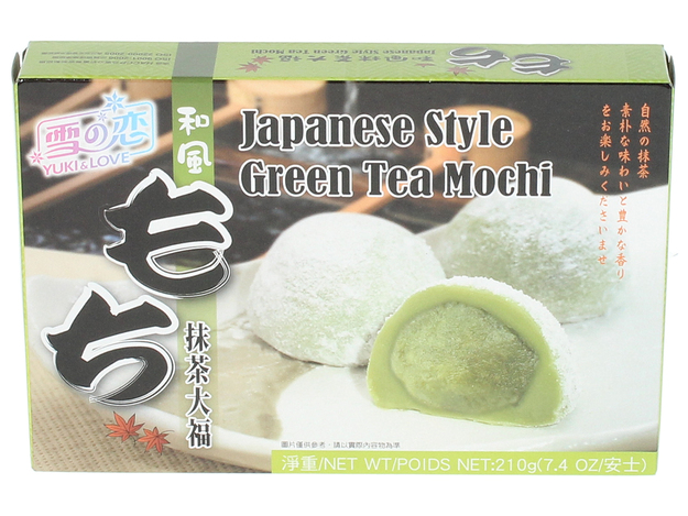 Mochi Green Tea (Japan. Rice Cake)