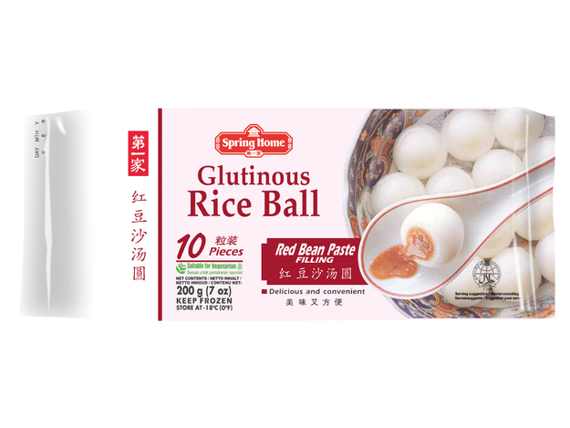 Glutinous Rice Balls & Red Bean Paste
