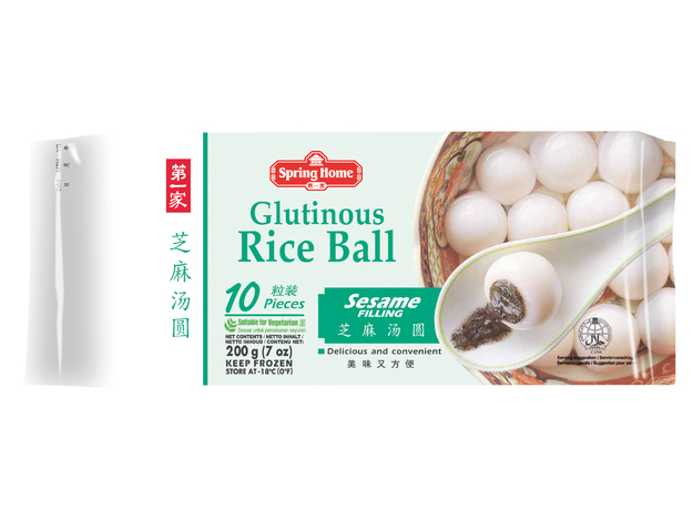 Glutinous Rice Balls & Sesame Paste