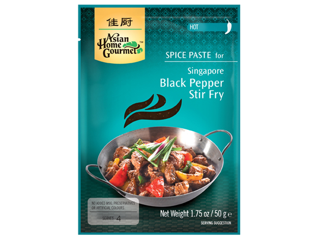 Singapore Black Pepper Stir-Fry