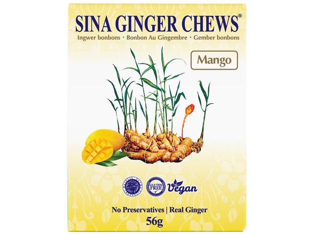 Ginger Mango Candy