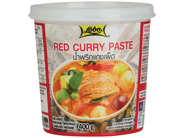 Rode Currypasta