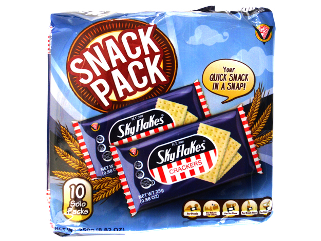 Sky Flakes Crackers Snack Verpakking
