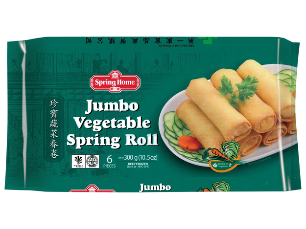 Jumbo Vegetable Spring Rolls