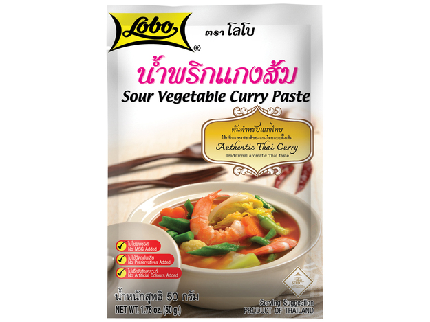 Sour Vegetable Curry Paste