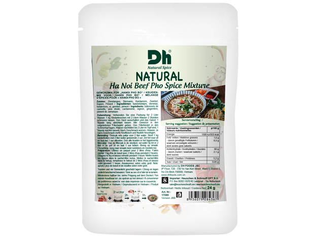 DH Foods kruidenmix Pho Bo (Hanoi) 24 g