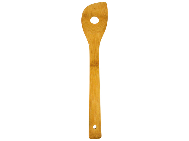 Pointed Bamboo Shovel with Hole