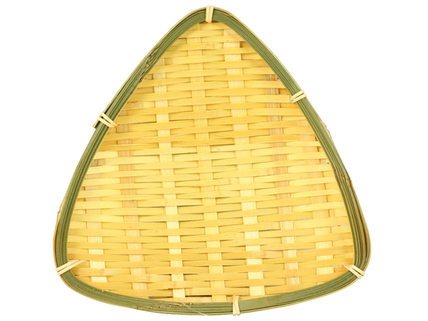 Bamboo Dish Basket Triangle