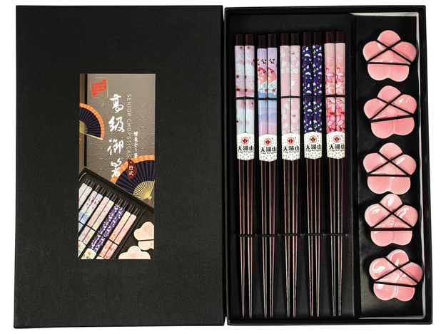 Chopsticks Set Pink Blossom