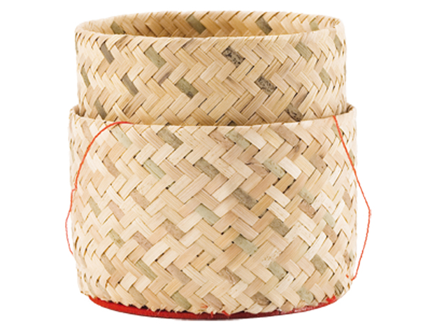 Bamboemandje voor Kleefrijst (Ø 13 cm)
