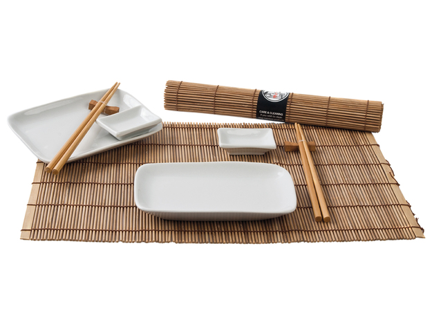 Sushi Dinner Set (Brown)