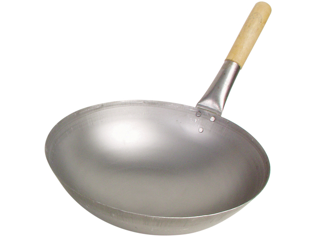 Wok with Wooden Handle (35 cm)