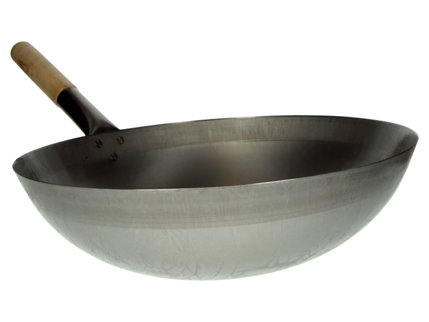 Wok with Wooden Handle (38 cm)