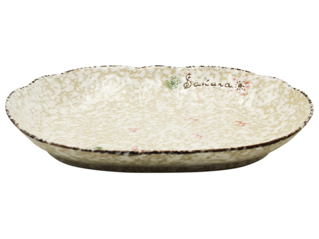 Ceramic Plate Snow (31,5 cm)