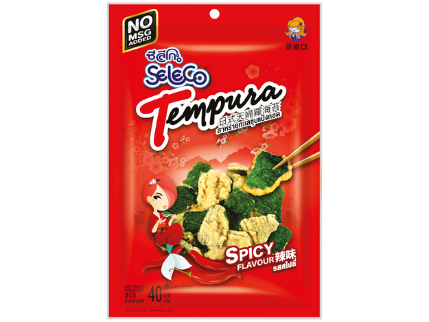 Snack Seaweed spicy batt. SELECO bg 40g