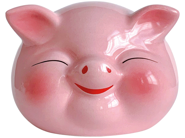Lucky Pig 10cm (Pink)