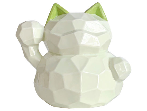 Lucky Cat 10cm (Green)