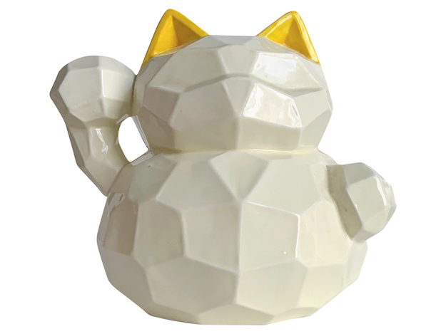 Lucky Cat 18cm (Yellow)