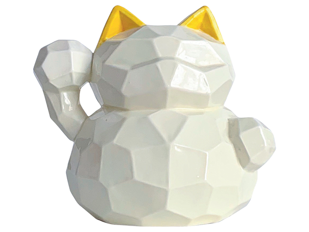 Lucky Cat 10cm (Yellow)