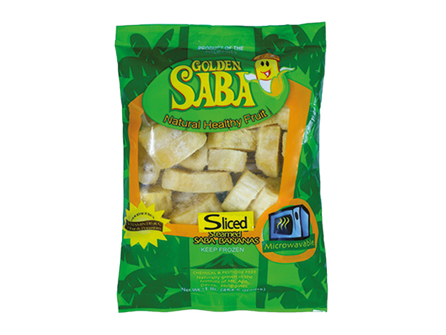 Steamed Saba Banana (Slices)