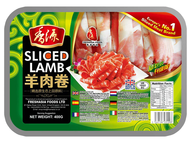 Sliced Lamb