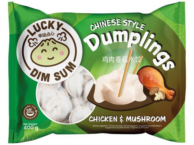 Dumplings Chicken Mushroom