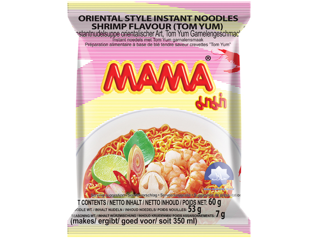 Instant Noodles Tom Yum Shrimp