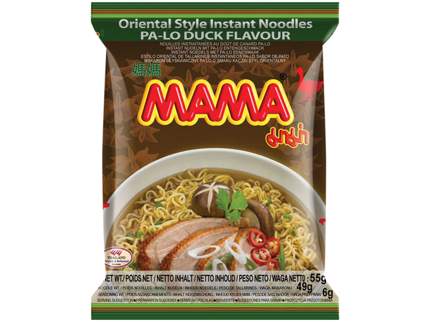 Mama Instant Pa-Lo Duck Noodles 55 g - Fast shipping in Netherlands,  Belgium & Germany