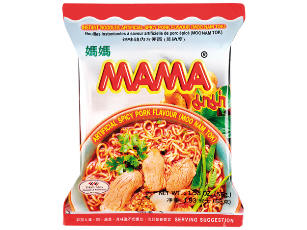 Instant Nudeln Moo Nam Tok