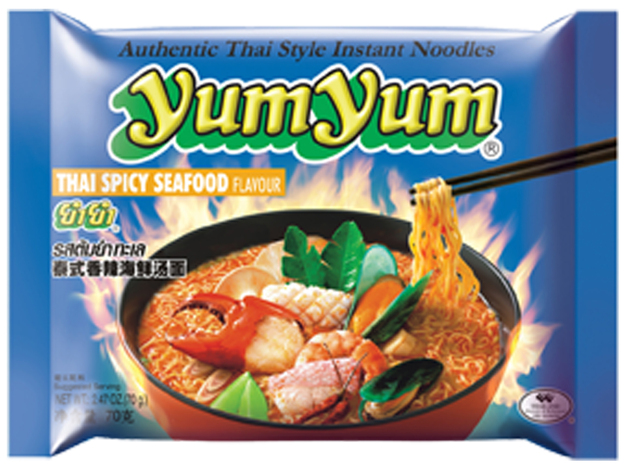 Instant Noodles Spicy Seafood