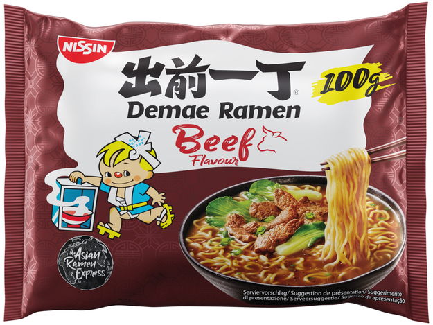 Demae Ramen Instant Noodles Beef