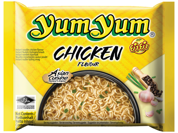 Inst. Noodles chicken YUM YUM pk 60g