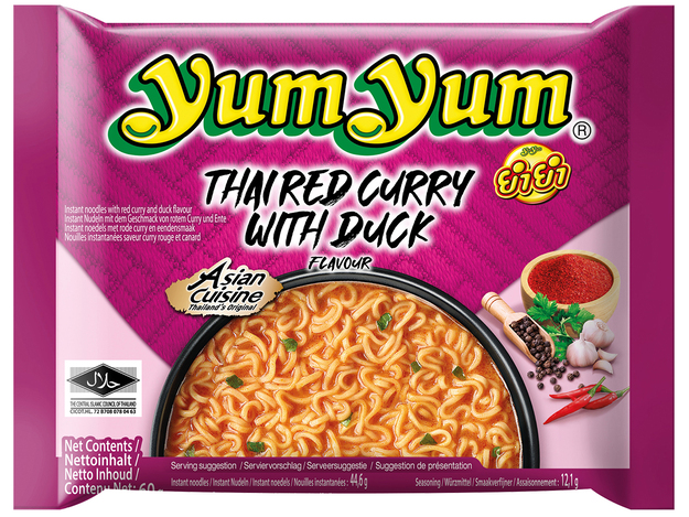Instant Noodles Red Curry Duck