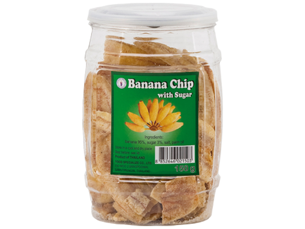 Banana Chips with Sugar