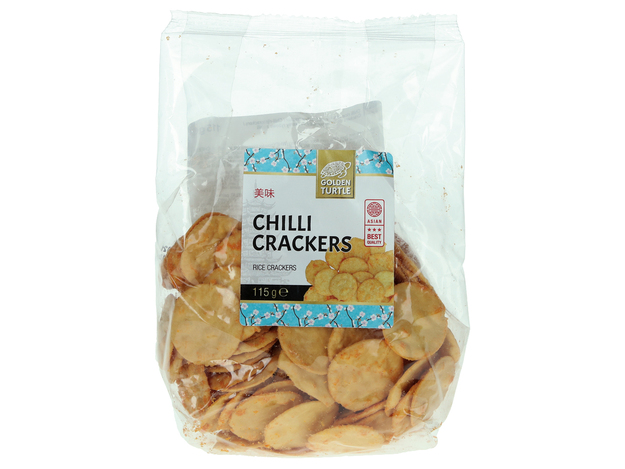Chilli-Corn Crackers