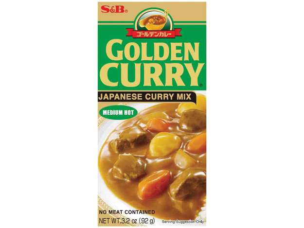Kr.pasta golden curry medium S&B ds 92g