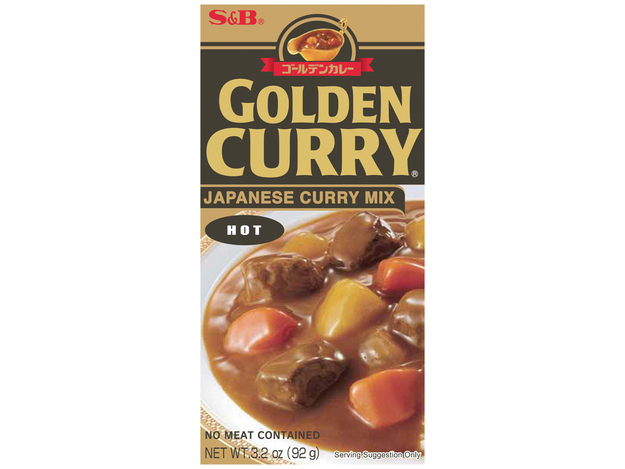 Würzpaste golden Curry scharf S&B Pk 92g