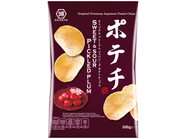 Chips Pommes de Terre Goût Prune Salée