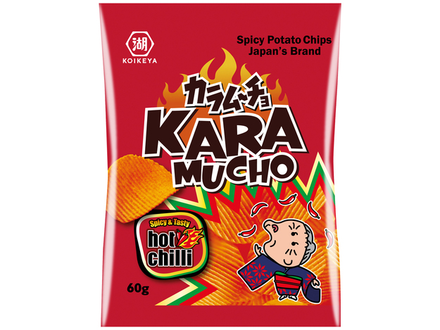 Potato Chips Ridged Karamucho Chilli