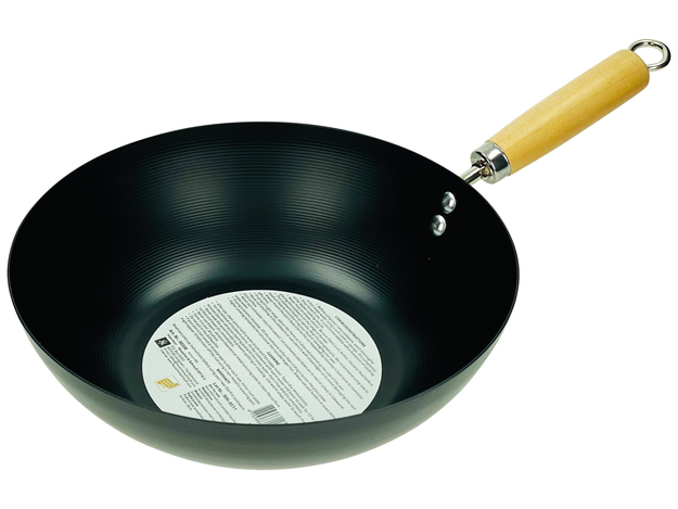 Wok with Wooden Handle (28 cm)